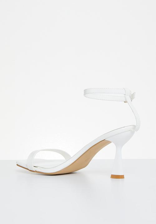 Superbalist - Callen anklestrap heel - white