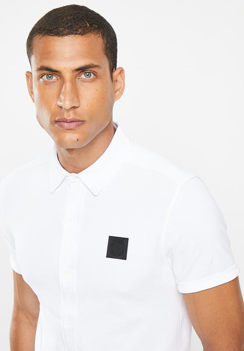 S.P.C.C - Devlin knit shirt - white