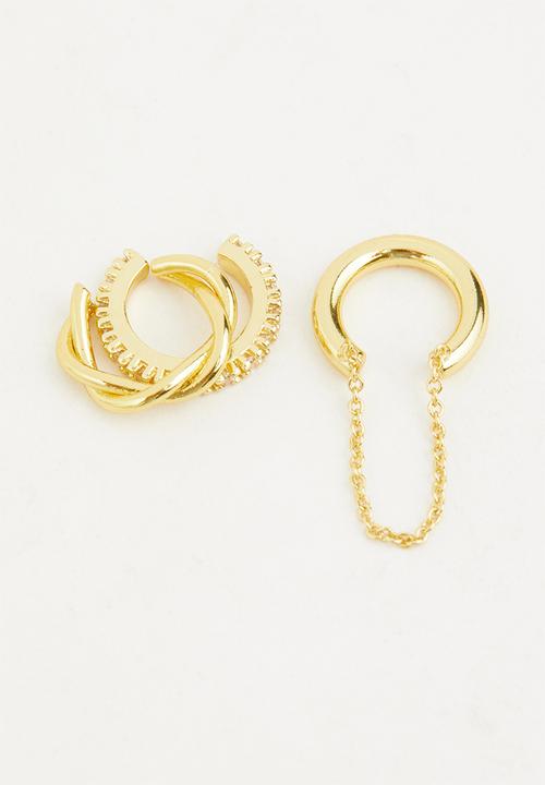 Superbalist - Yara cuff set - gold