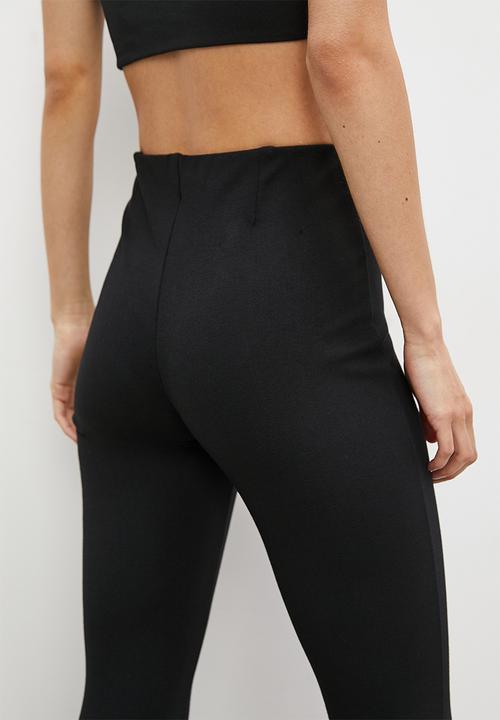 Blake - Zip detail tregging - black
