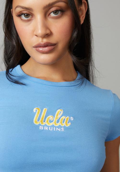 Factorie - lcn college fitted graphic tee - lcn ucl ucla/azure blue