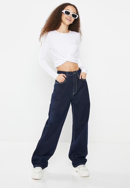 Cotton On - Loose straight jean - indigo rinse