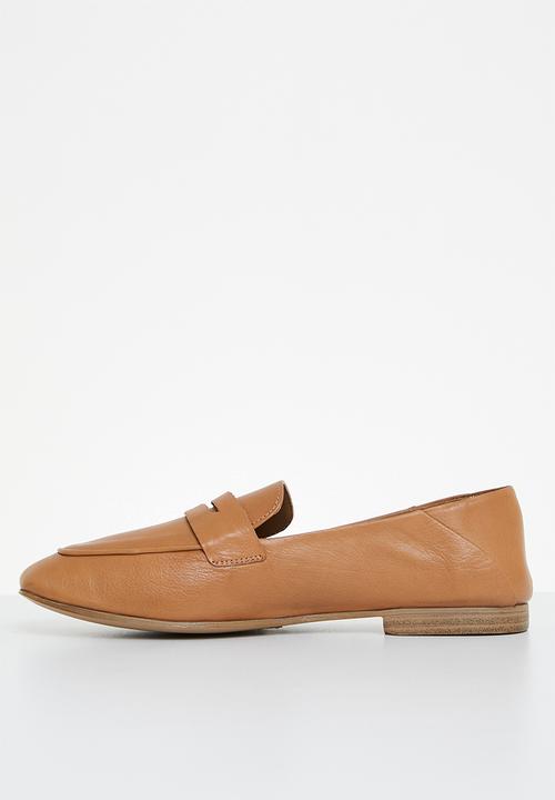 ALDO - Adelaide leather loafer - medium brown