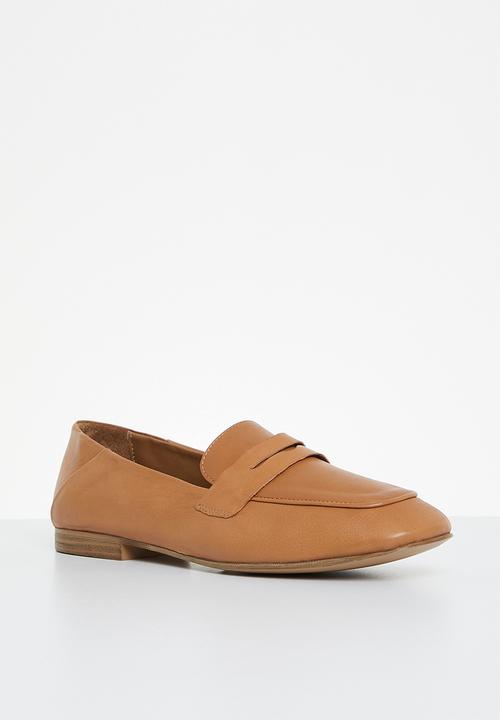 ALDO - Adelaide leather loafer - medium brown
