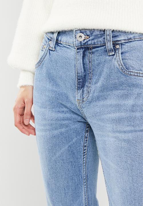 Cotton On - Stretch bootcut jean - bells blue 