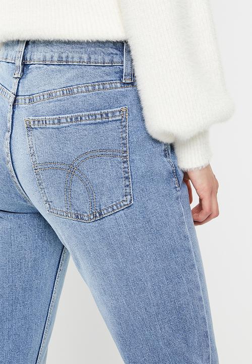 Cotton On - Stretch bootcut jean - bells blue 