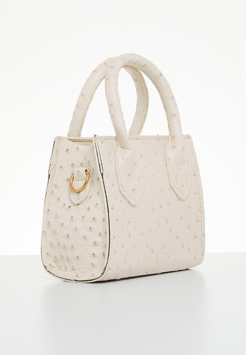 Superbalist - Ella top handle bag - cream