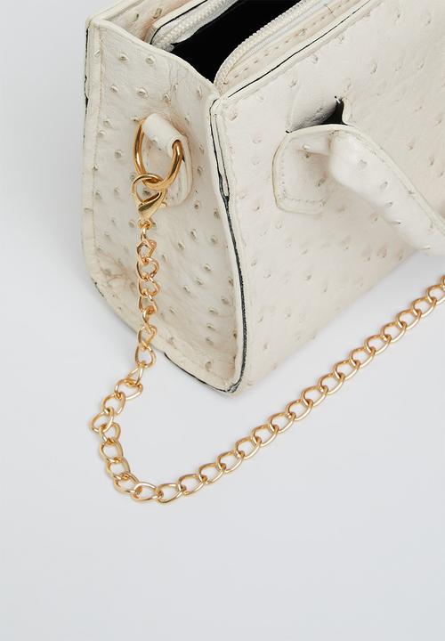 Superbalist - Ella top handle bag - cream