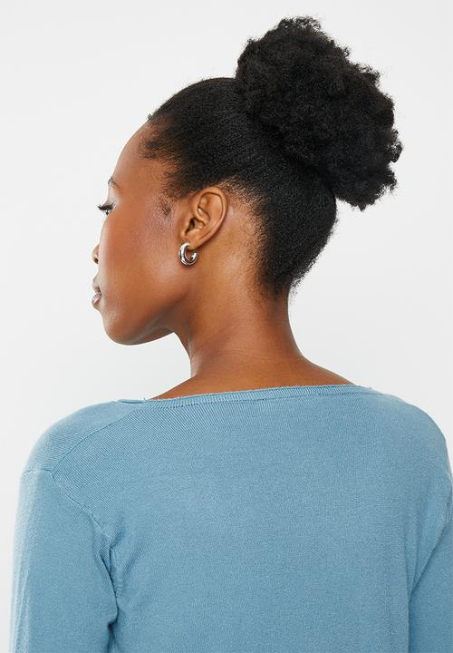 dailyfriday - V-neck jumper - light blue