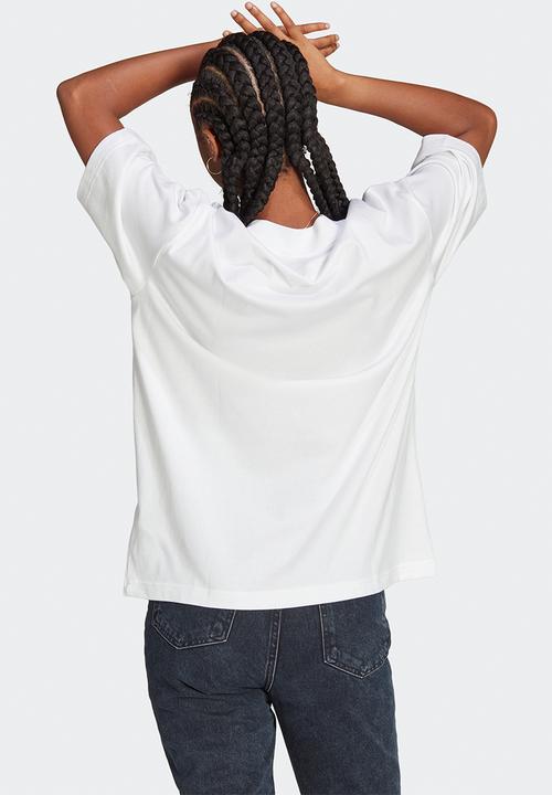 adidas Performance - W future icon badge of sport bf tee - white