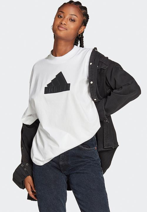 adidas Performance - W future icon badge of sport bf tee - white