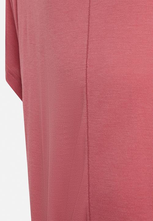 adidas Performance - G yoga tee - pink strata