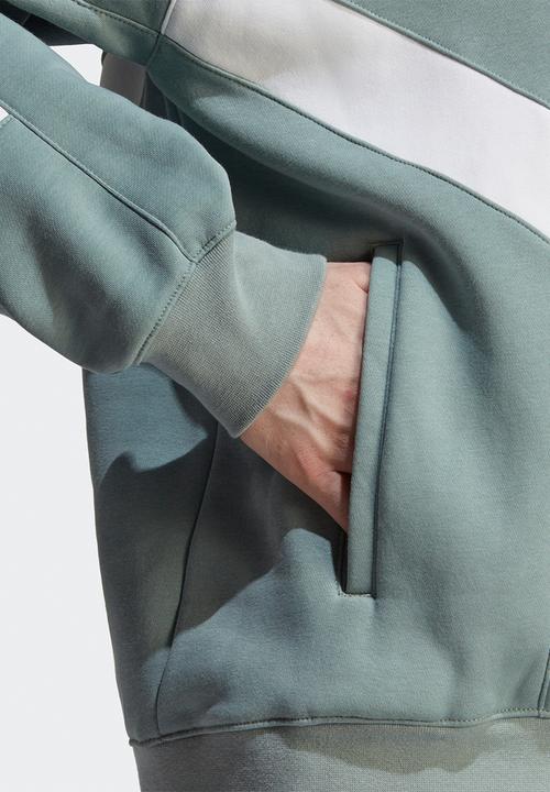 adidas Originals - Cutline hoodie - silver green