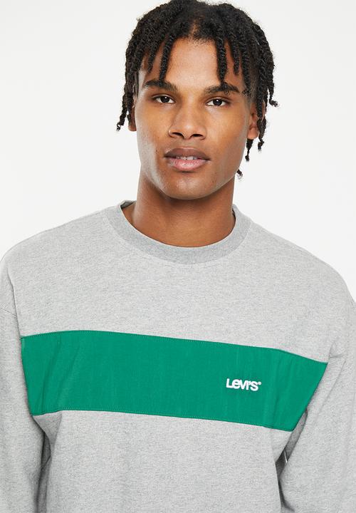 Levi’s® - Levis sweats crew sport berring mid tone - green