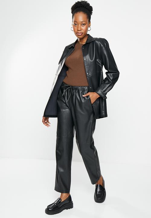 dailyfriday - Cut out shoulder top - chocolate