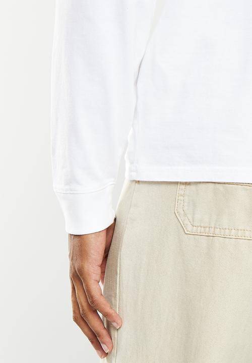 Levi’s® - Long sleeve original hm tee cotton patch - white