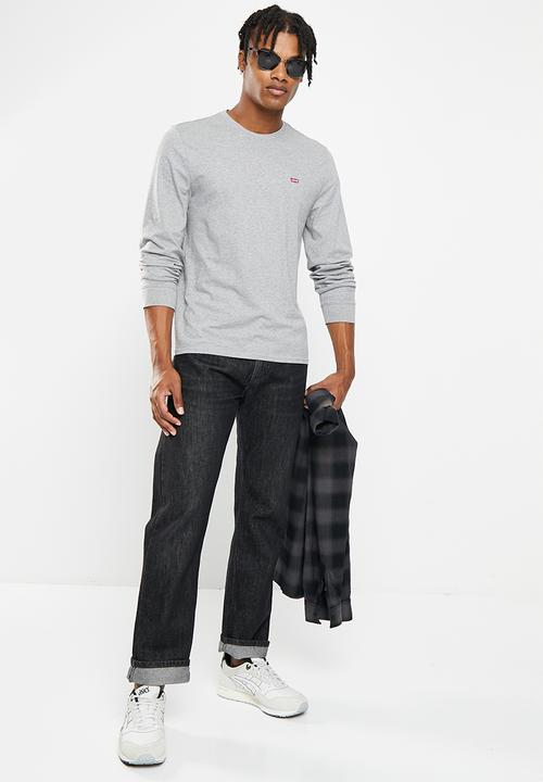 Levi’s® - Long sleeve original hm tee medium - grey heather