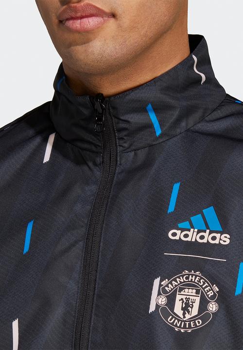 adidas Performance - Manchester United FC  anthem jacket - black