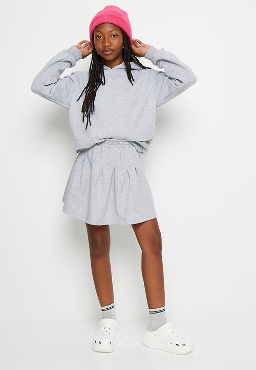 Superbalist - Girls basic hoodie - ice melange