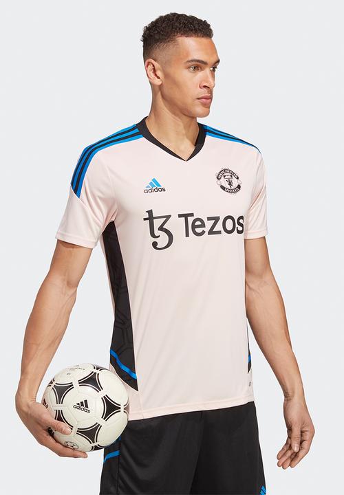 adidas Performance - Manchester United condivo 22 training jersey- icy pink