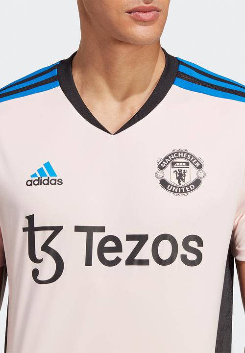 adidas Performance - Manchester United condivo 22 training jersey- icy pink