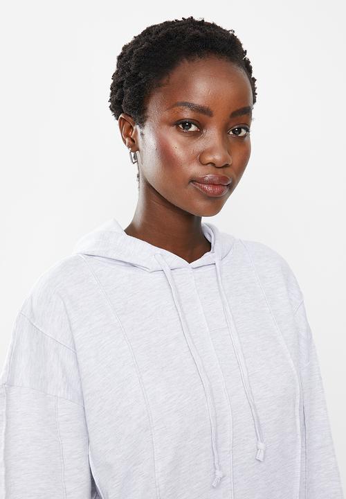 Trendyol - Hooded stitch detail tracksuit set  - grey