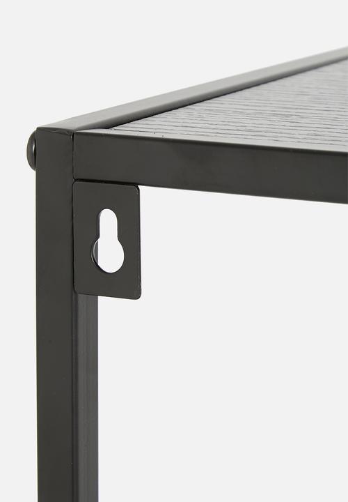 H&S - Gia wall rack - black
