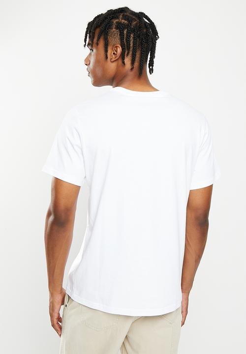 Converse - Converse go-to embroidered star chevron tee - white