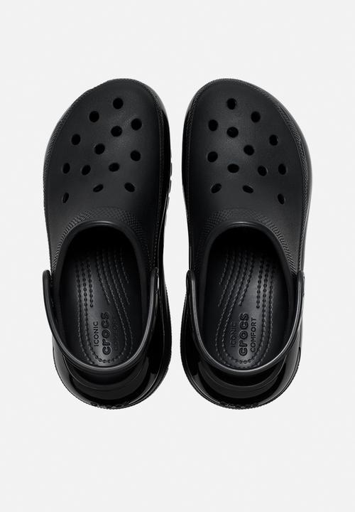 Classic mega crush clog - black