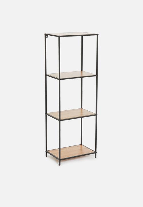 H&S - Lily wall rack - natural & black
