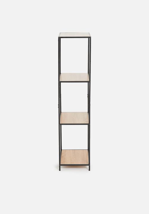 H&S - Lily wall rack - natural & black