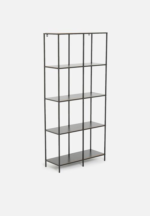 H&S - Adalin wall rack - black