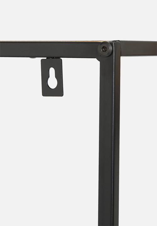 H&S - Adalin wall rack - black