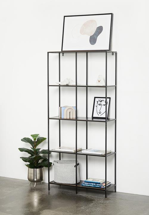 H&S - Adalin wall rack - black