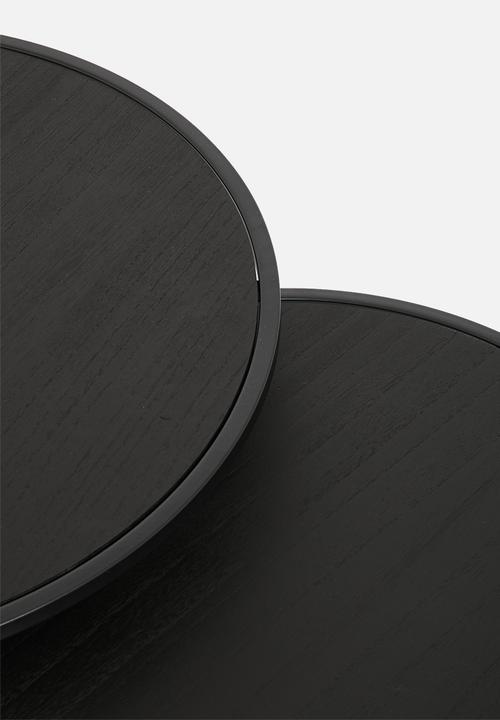 H&S - Nixon nested tables - black