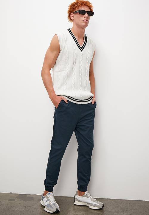 Superbalist - Slim woven jogger - navy
