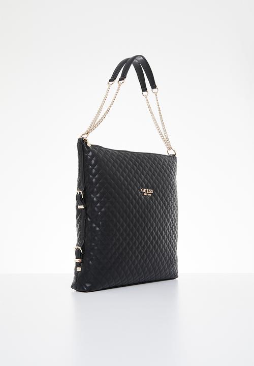 GUESS - Adam large elite tote - black