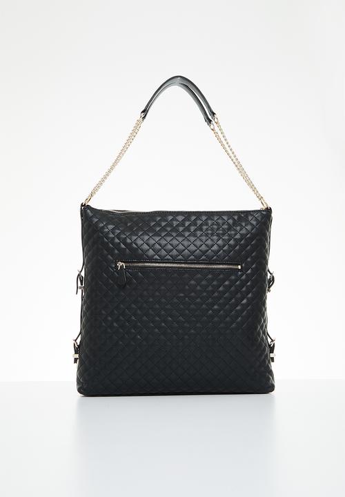GUESS - Adam large elite tote - black