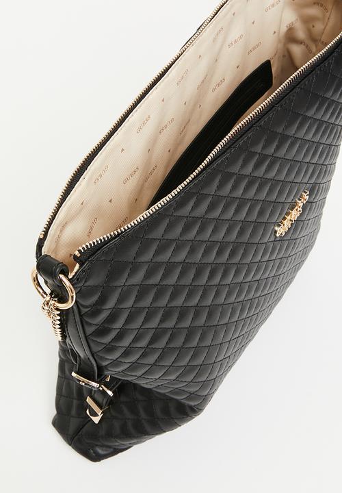 GUESS - Adam large elite tote - black