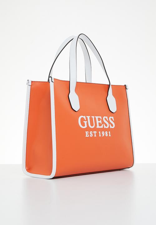 GUESS - Silvana small tote - orange