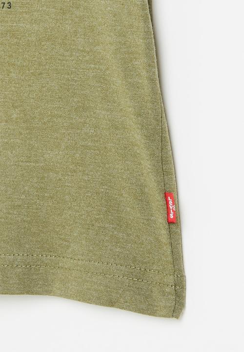 Levi’s® - Lvb mountain logo tee - dark olive heather