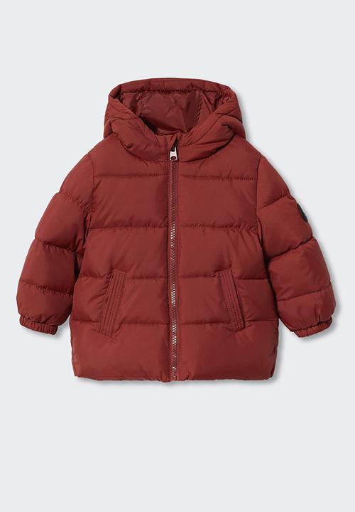 MANGO - Anorak  aldo3 - dark red