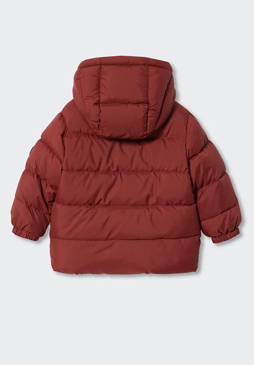 MANGO - Anorak  aldo3 - dark red