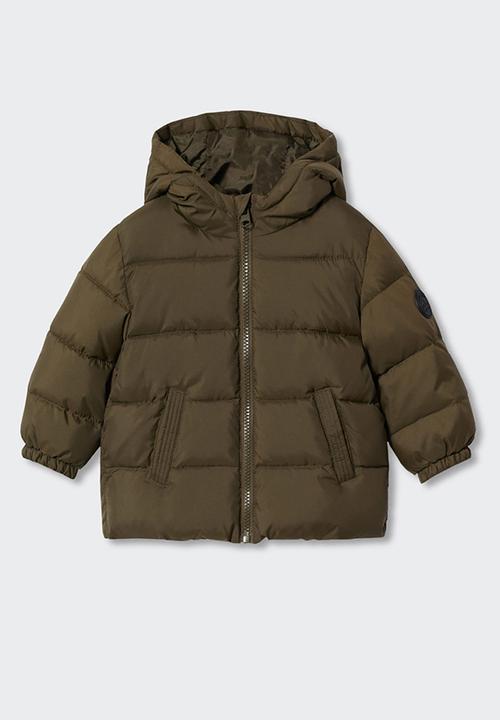 MANGO - Anorak aldo3 - khaki green