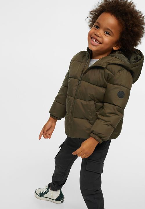 MANGO - Anorak aldo3 - khaki green