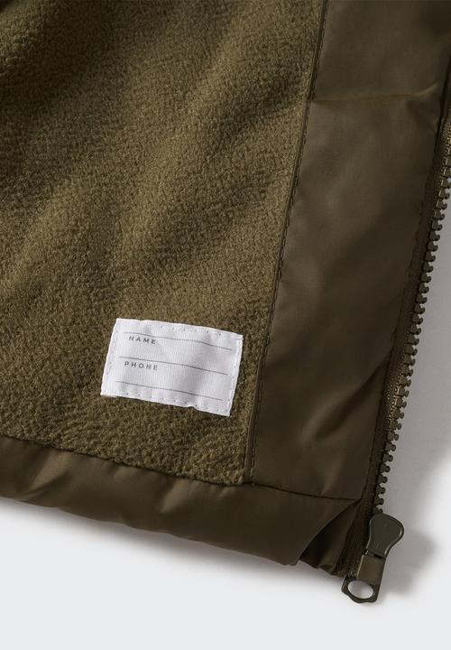 MANGO - Anorak aldo3 - khaki green