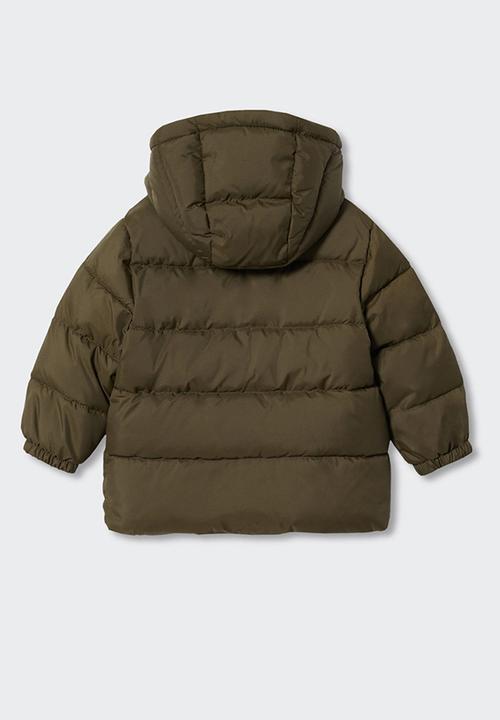 MANGO - Anorak aldo3 - khaki green