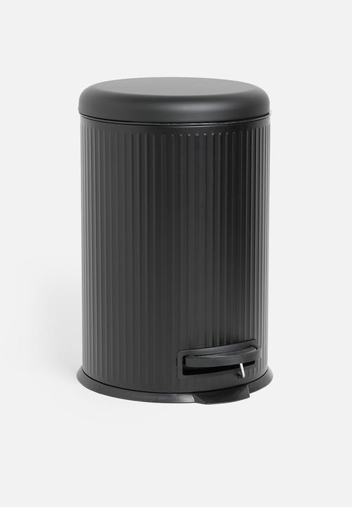 Bathroom Solutions - Pedal bin black
