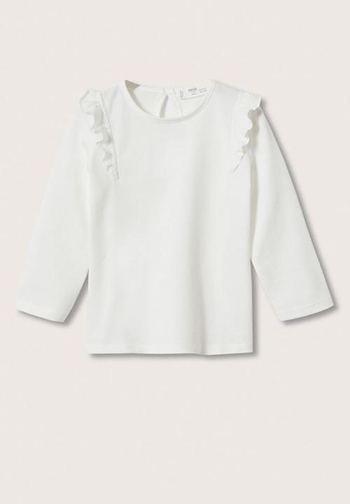 MANGO - T-shirt  italy - white