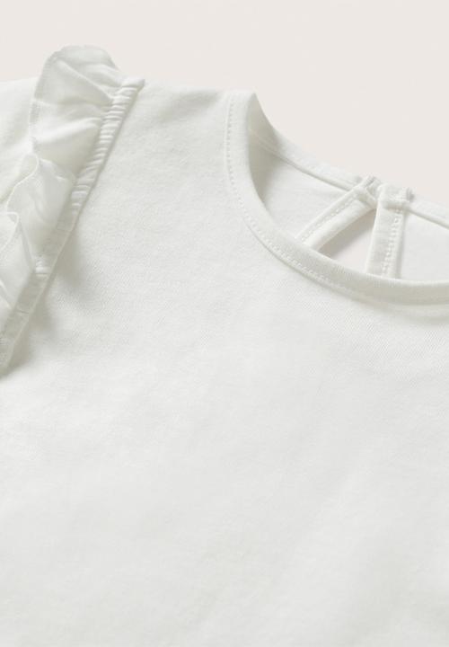 MANGO - T-shirt  italy - white
